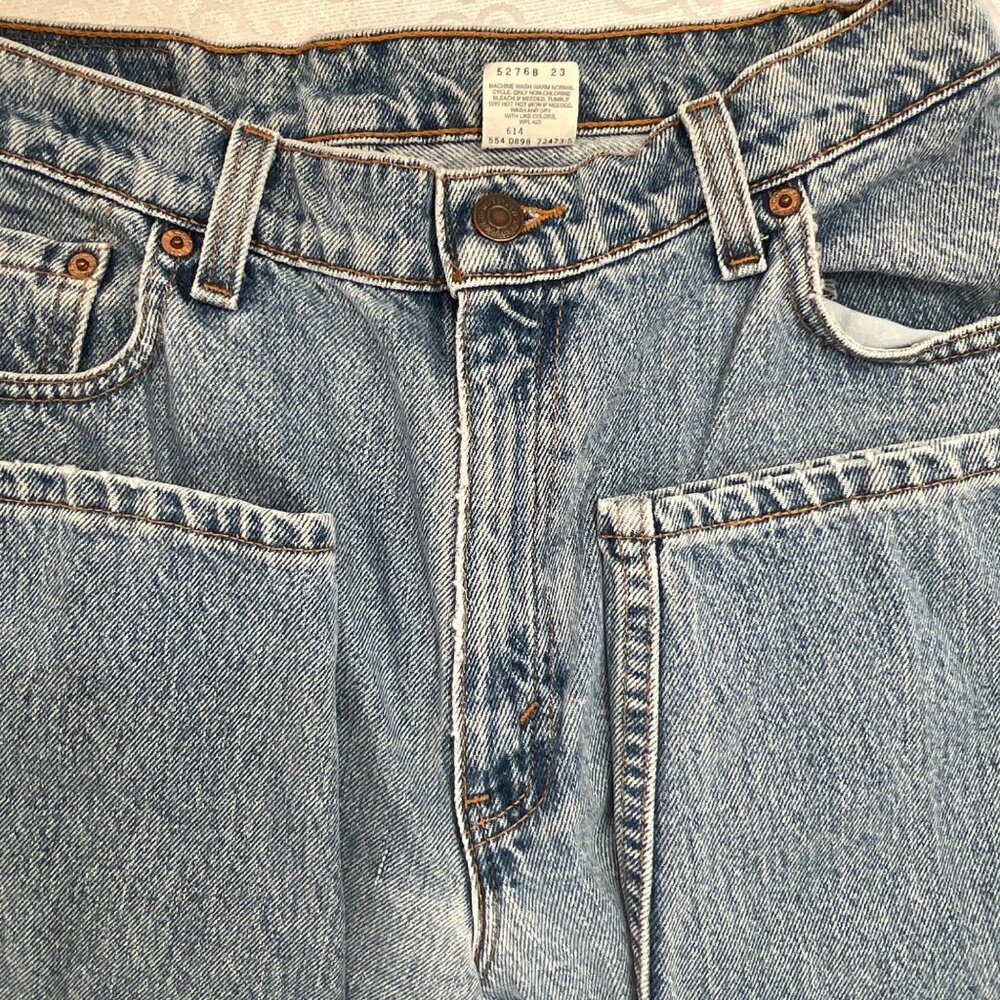 Levis 550 Women's Relaxed Fit‎ Tapered Leg Jeans 12P Made in USA R Tag